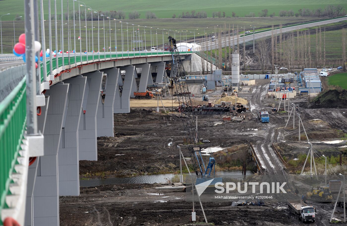 Opening of two new toll sections of M-4 Don Highway