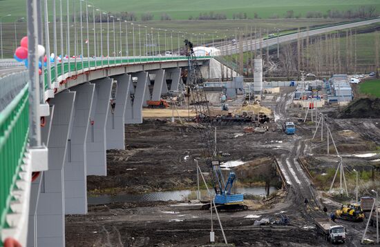 Opening of two new toll sections of M-4 Don Highway