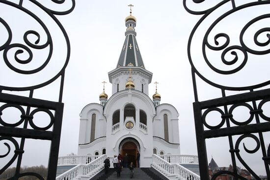 Patriarch Kirill blesses St Alexander Nevsky Church in Kaliningrad