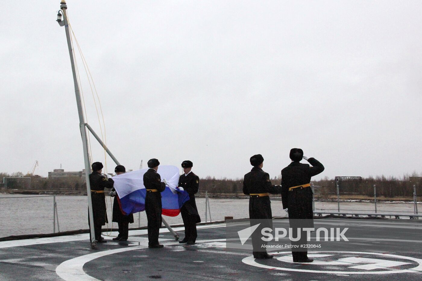 Indian aircraft carrier "Vikramaditya" in Severodvinsk