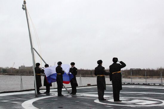 Indian aircraft carrier "Vikramaditya" in Severodvinsk