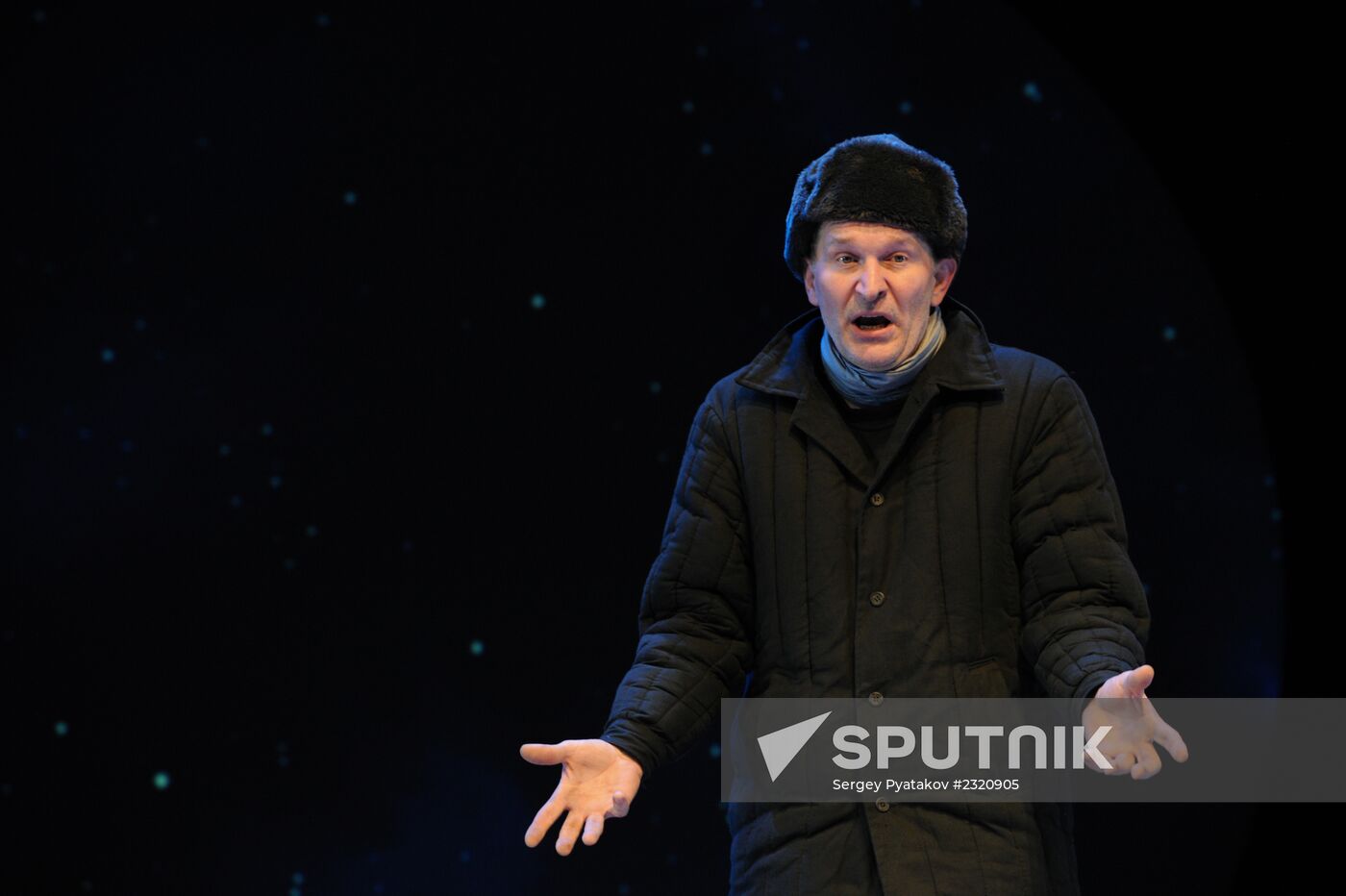 Dress rehearsal of play Unforgettable Acquaintances