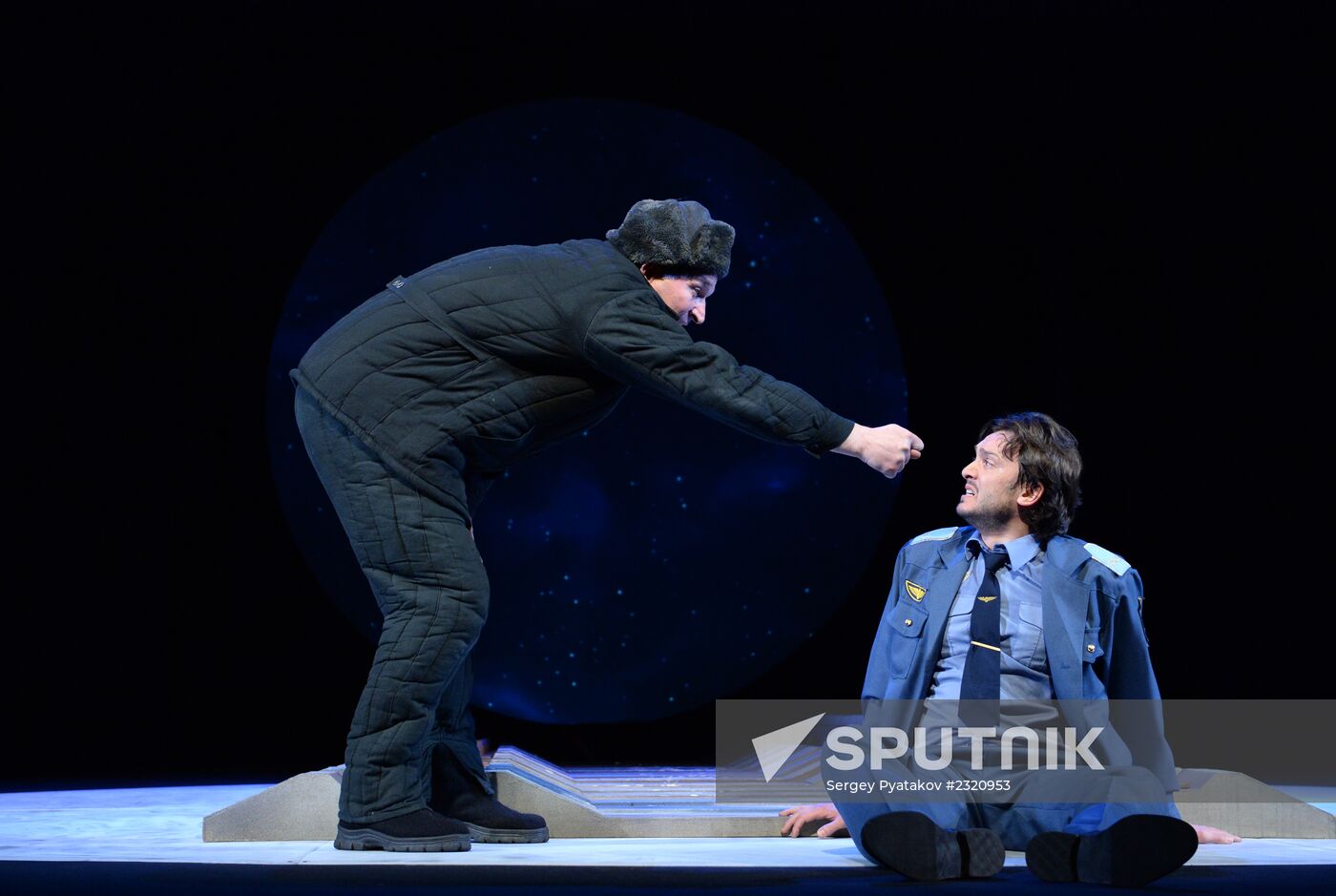 Dress rehearsal of play Unforgettable Acquaintances