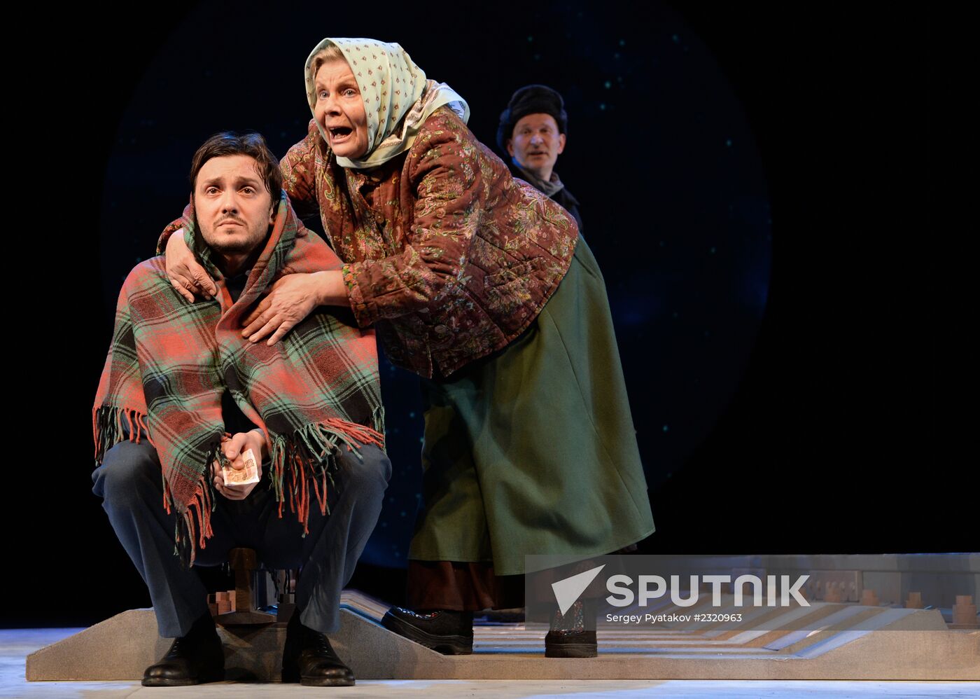 Dress rehearsal of play Unforgettable Acquaintances