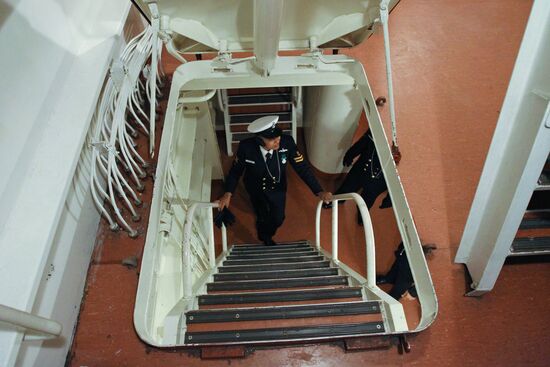 Indian aircraft carrier INS Vikramaditya in Severodvinsk