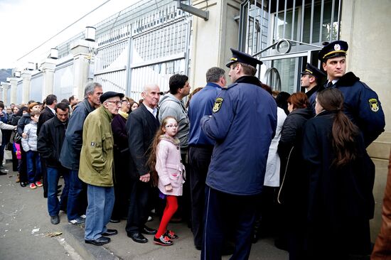 Doors Open Day at Presidential Palace in Tbilisi