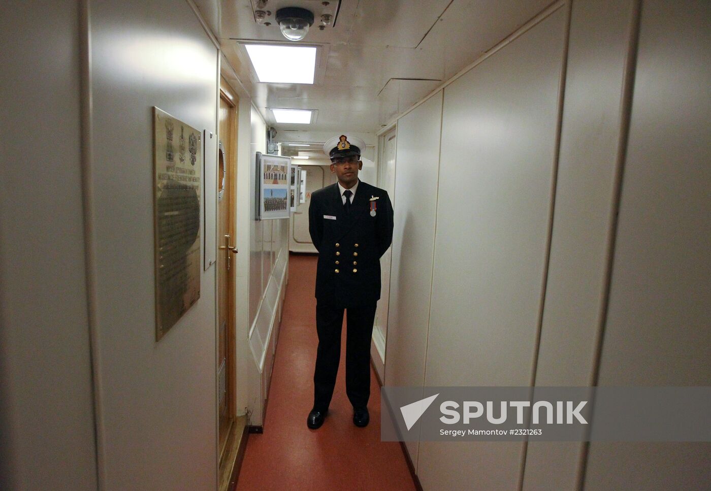 Indian aircraft carrier INS Vikramaditya in Severodvinsk