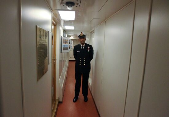 Indian aircraft carrier INS Vikramaditya in Severodvinsk