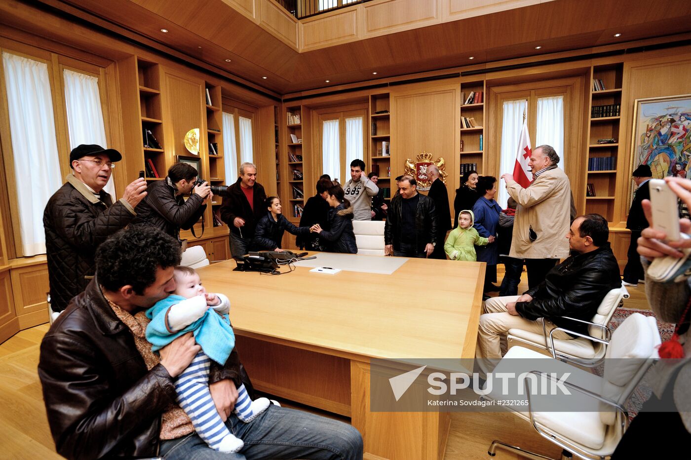 Doors Open Day at Presidential Palace in Tbilisi