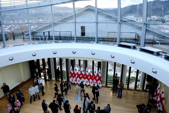 Doors Open Day at Presidential Palace in Tbilisi