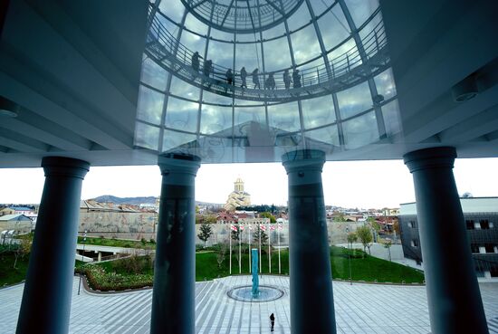 Doors Open Day at Presidential Palace in Tbilisi