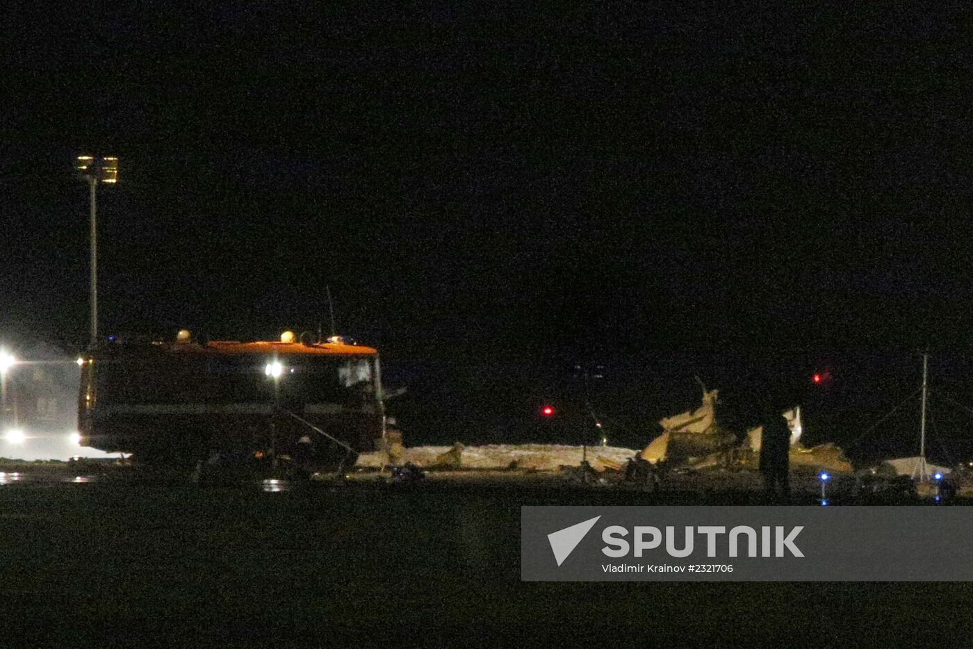 Passenger aircraft crashes during landing at Kazan airport, many dead