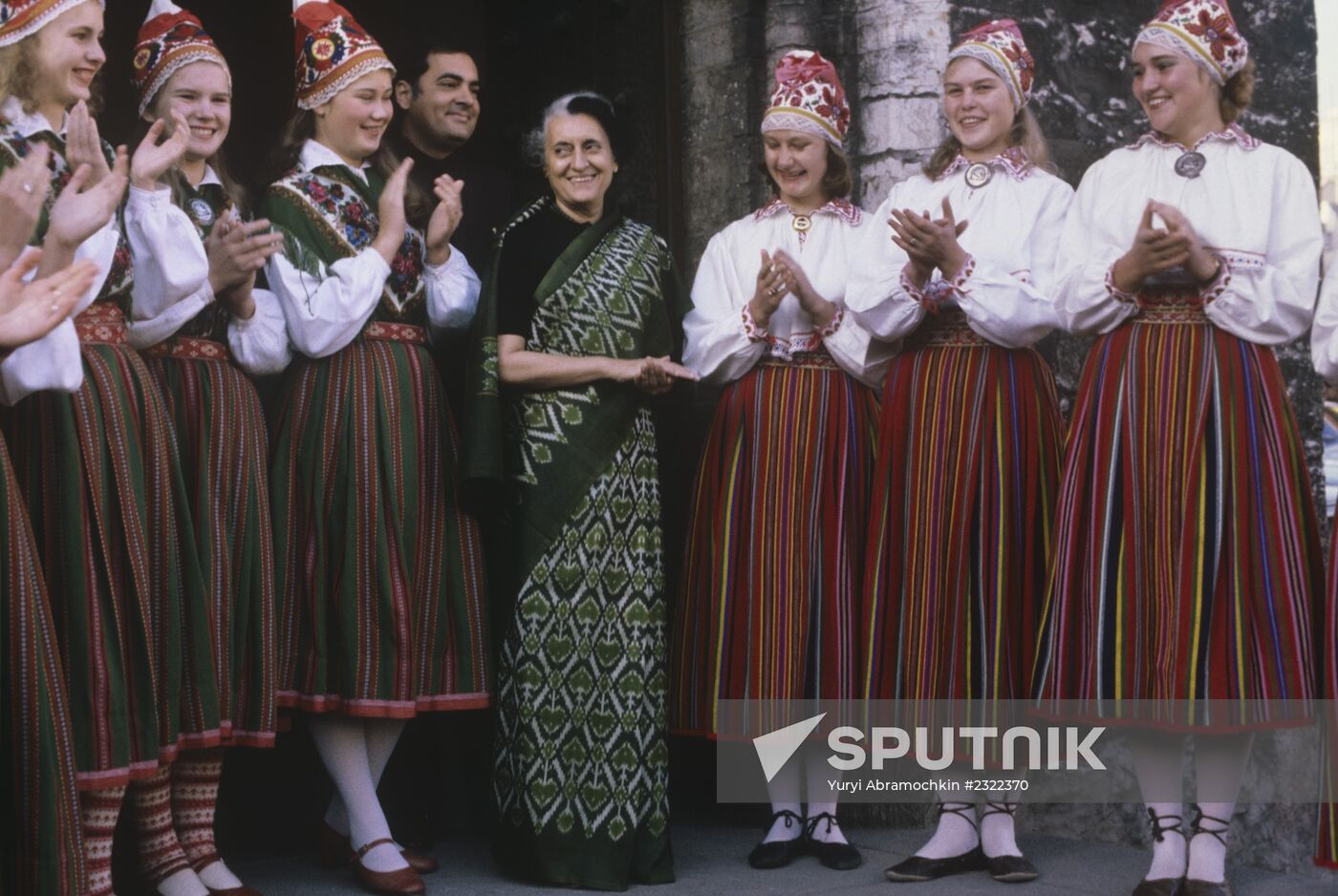 Indira Gandhi in Tallinn