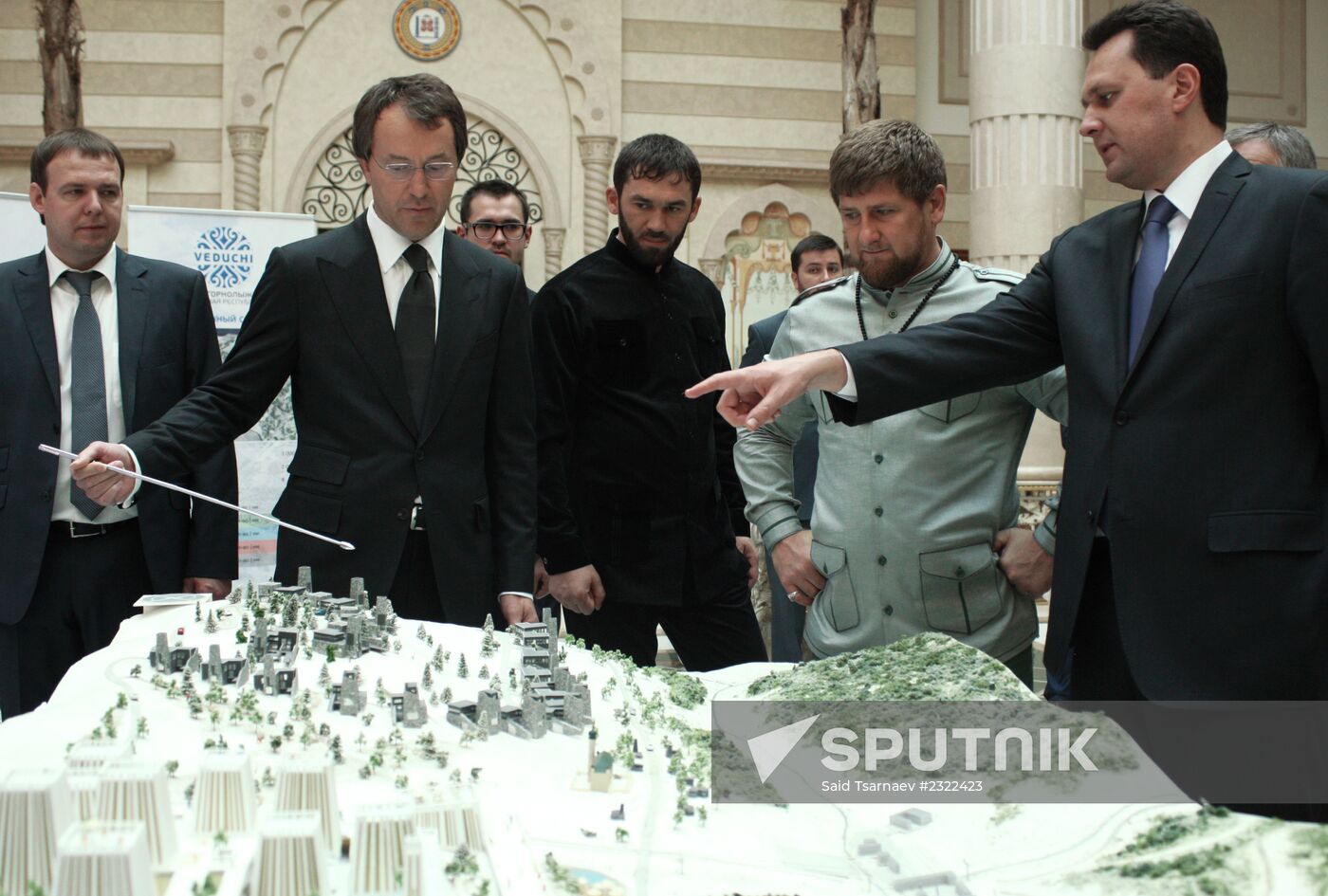Presentation of ski resort "Veduchi" in Grozny