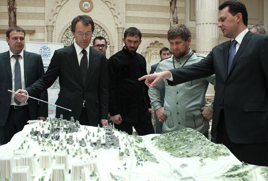 Presentation of ski resort "Veduchi" in Grozny