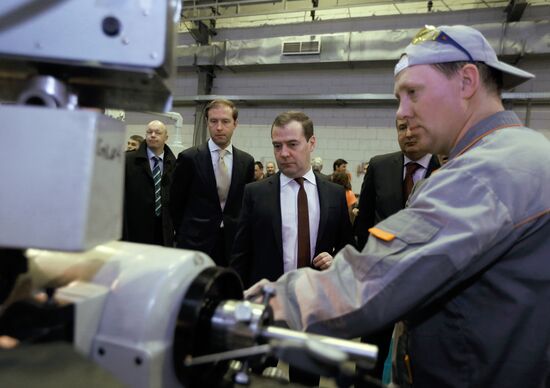 Dmitry Medvedev visits Promtechnologies Group