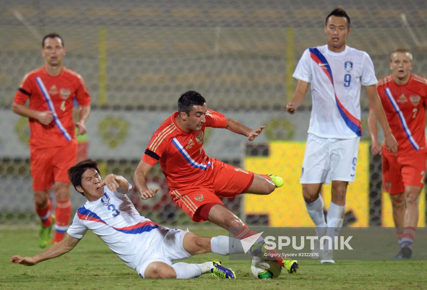 Football. Friendly match. Russia vs. South Korea