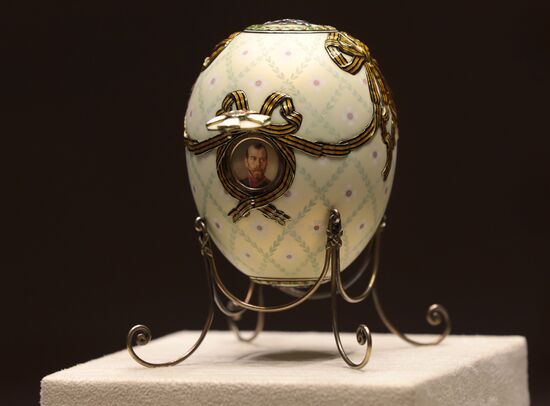 The renovated Shuvalov Palace in St. Petersburg houses Faberge Museum