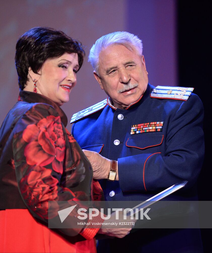 People's Artist of RSFSR Zinaida Kiriyenko celebrates her jubilee