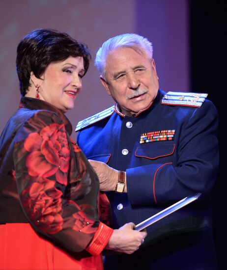 People's Artist of RSFSR Zinaida Kiriyenko celebrates her jubilee