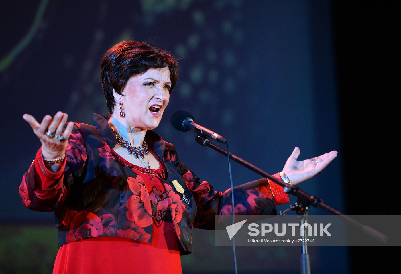People's Artist of RSFSR Zinaida Kiriyenko celebrates her jubilee