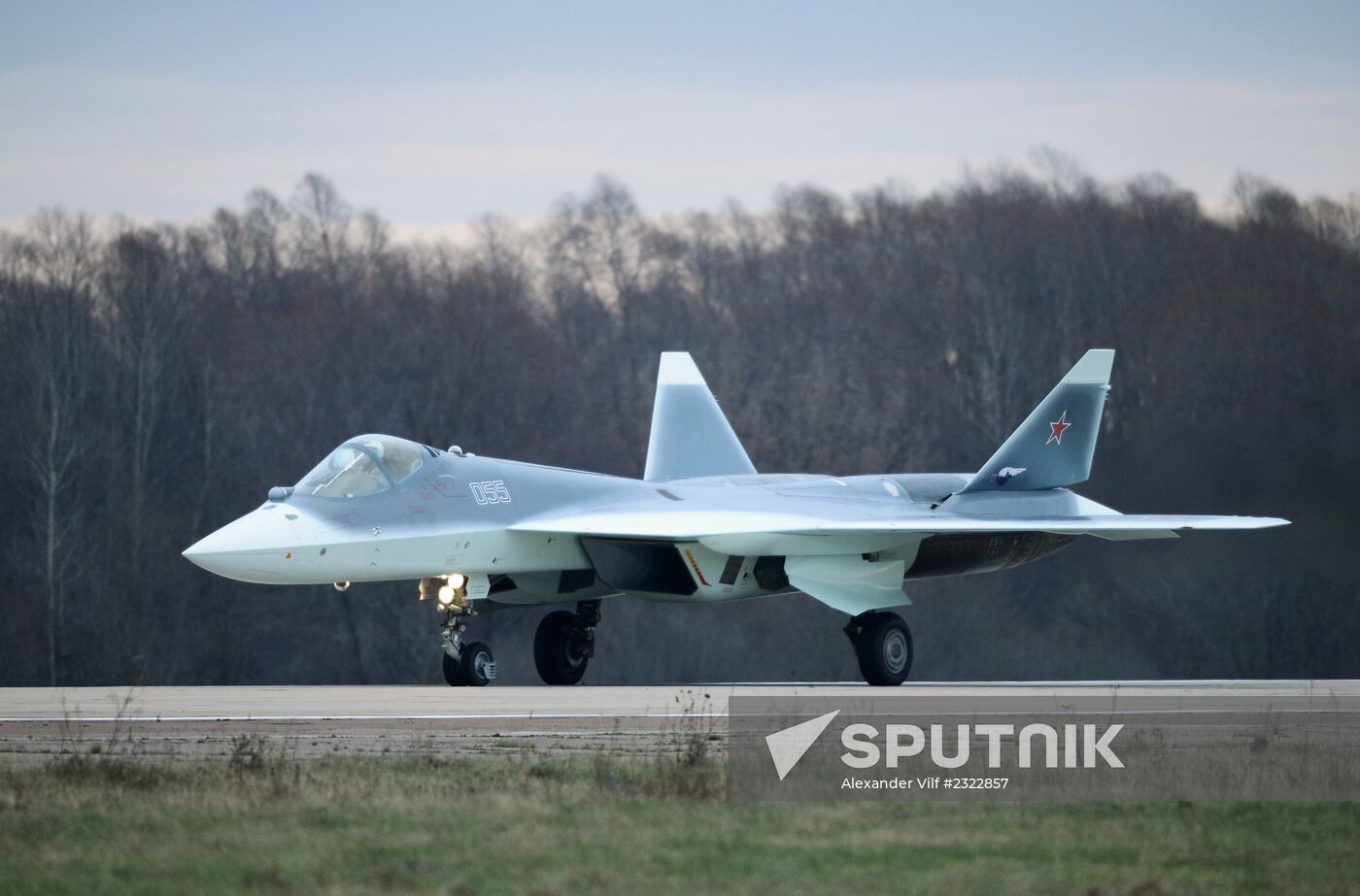 T-50 fighter flies from Komsomolsk-on-Amur to Zhukovsky