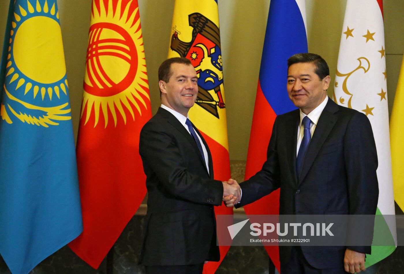 Dmitry Medvedev at CIS Heads of Government Council meeting
