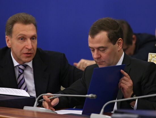 Dmitry Medvedev attends CIS Heads of Government Council meeting