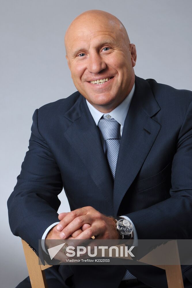 President of Russian Wrestling Federation Mikhail Mamiashvili
