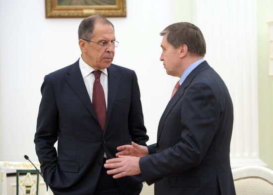 Vladimir Putin meets with Benjamin Netanyahu