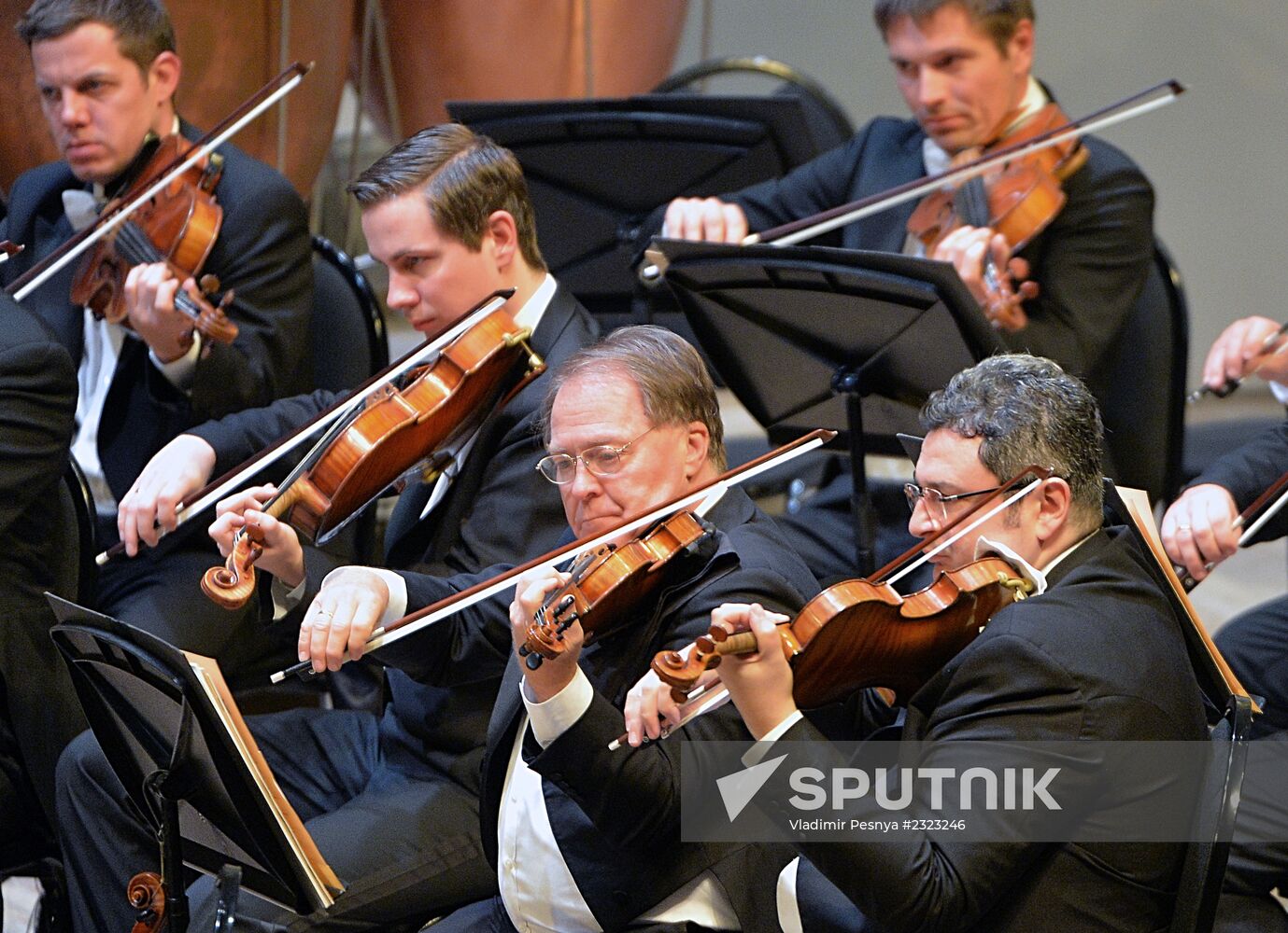Vienna Philharmonic Orchestra performs live in Moscow