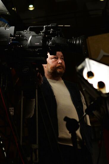 Filming Good Night Kids