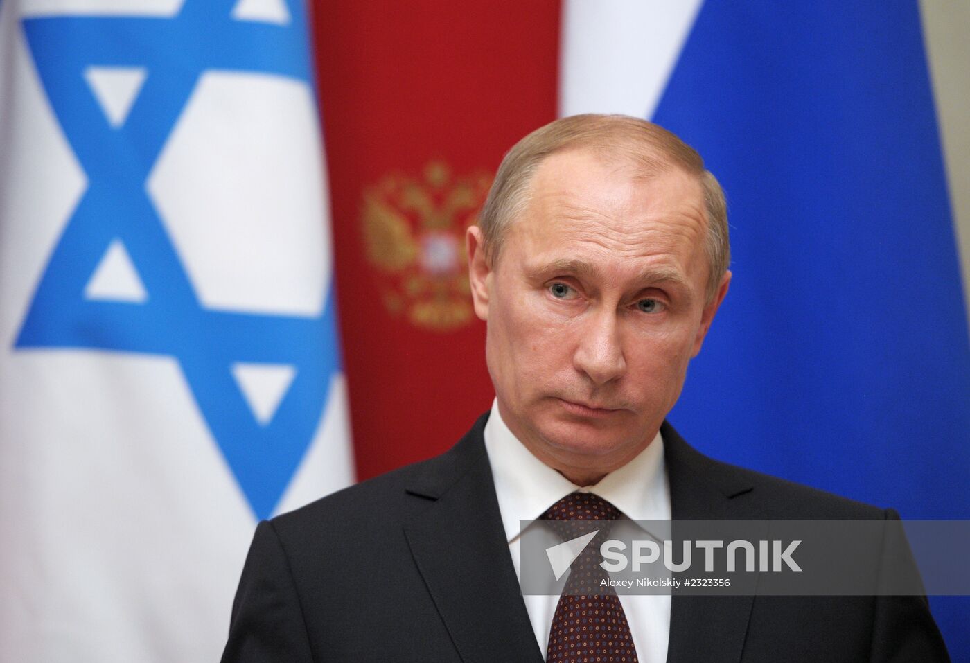 Vladimir Putin meets with Benjamin Netanyahu