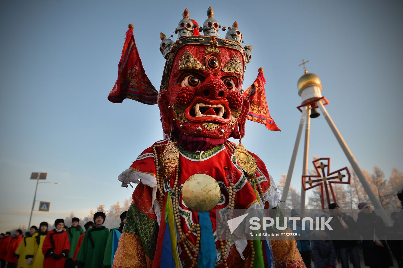 Olympic torch relay. Chita