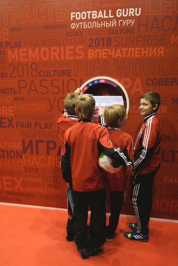 Presentation of Russia's uniform for 2014 FIFA World Cup