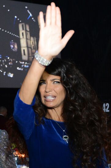 50th anniversary celebration of Pirelli calendar in Milan