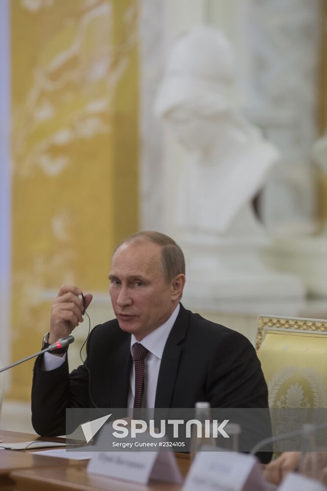 Vladimir Putin's visit to Northwestern Federal District