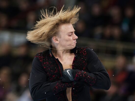 Grand Prix Figure Skating. 6th stage. Men. Short program