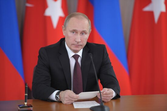 Vladimir Putin's working visit to Northwestern Federal District