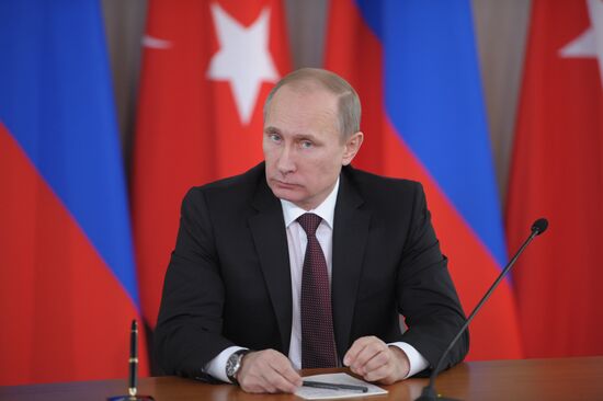 Vladimir Putin's working visit to Northwestern Federal District