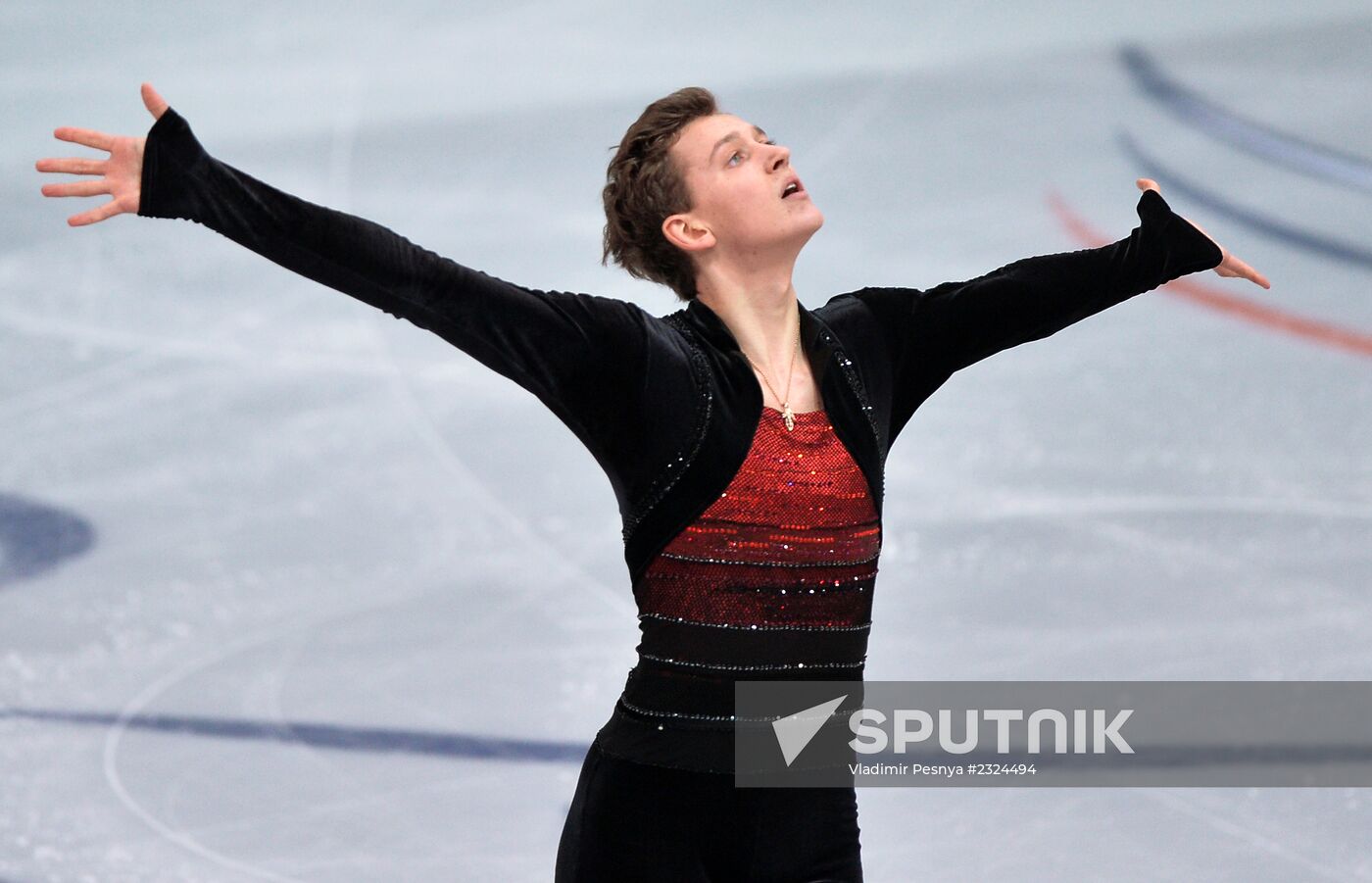 Grand Prix Figure Skating. 6th stage. Men. Short program