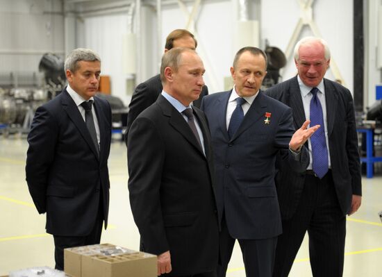 Vladimir Putin's working visit to Northwestern Federal District