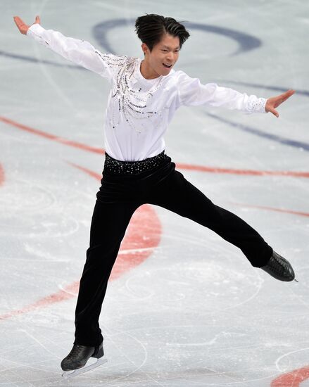 Grand Prix Figure Skating. 6th stage. Men. Short program