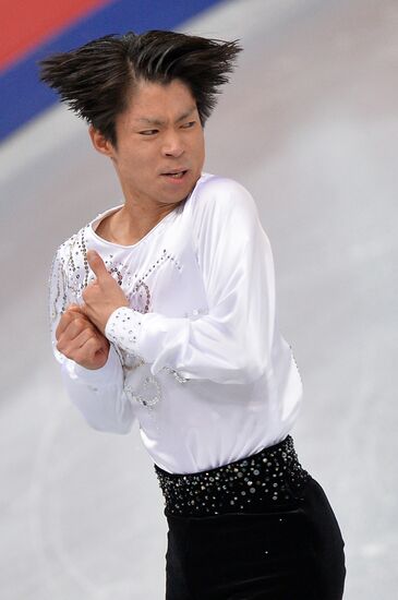 Grand Prix Figure Skating. 6th stage. Men. Short program