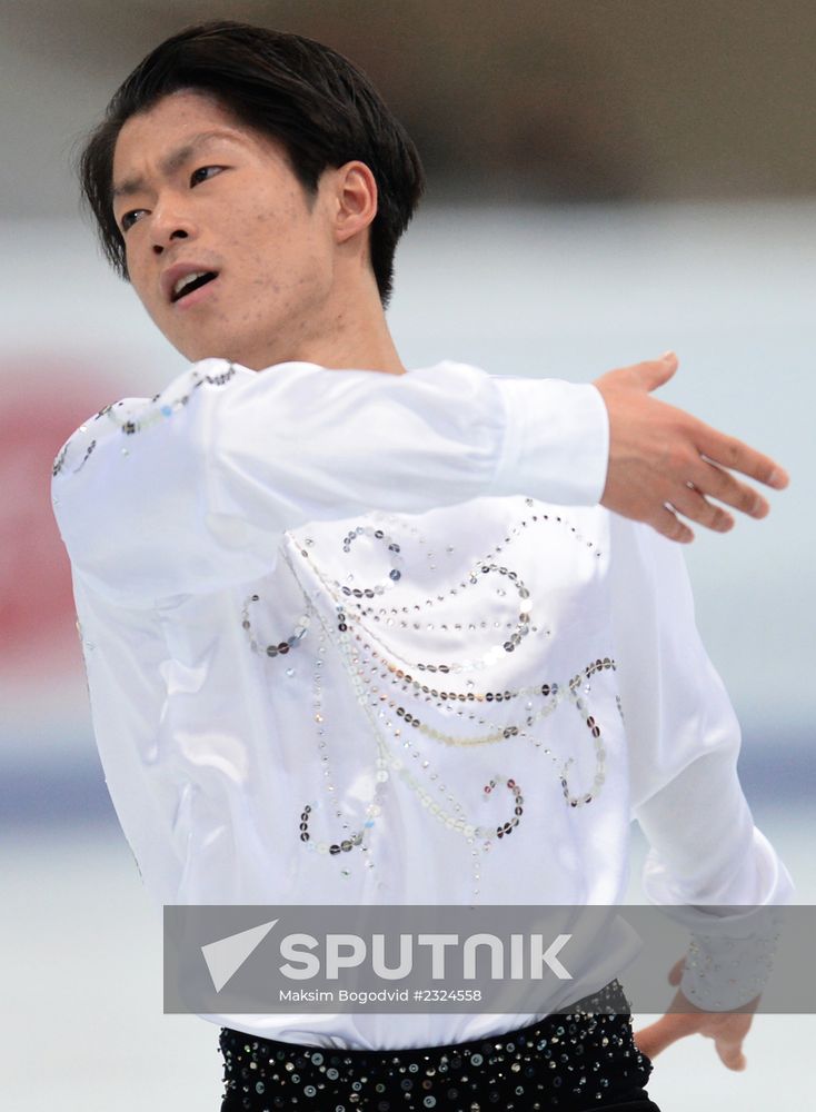 Grand Prix Figure Skating. 6th stage. Men. Short program
