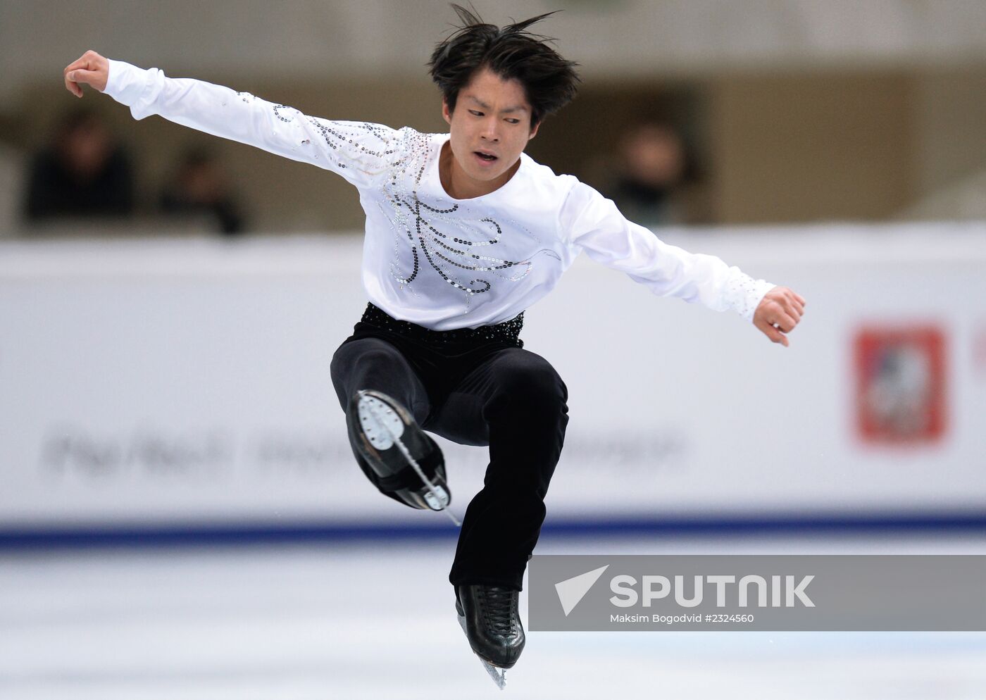 Grand Prix Figure Skating. 6th stage. Men. Short program