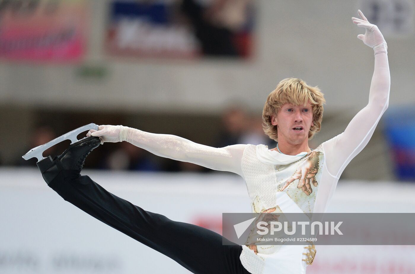 Grand Prix Figure Skating. 6th stage. Men. Short program