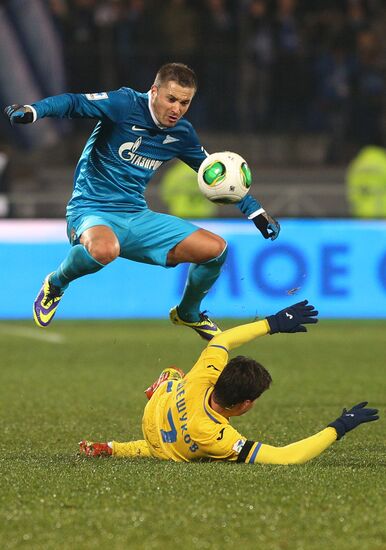 Russian Football Premier League. Zenit vs. Rostov