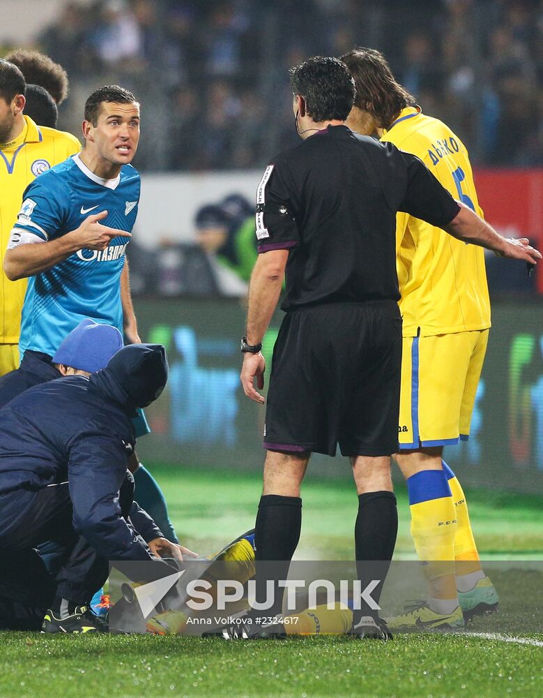 Russian Football Premier League. Zenit vs. Rostov