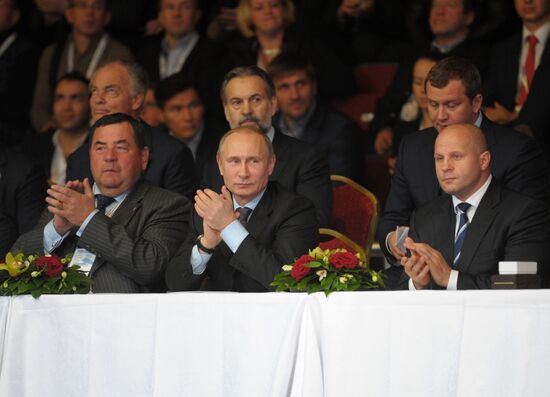 Vladimir Putin visits North-Western Federal District
